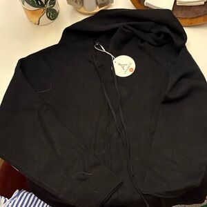 NWT - Black Anrabess Hoodie Sweatshirt